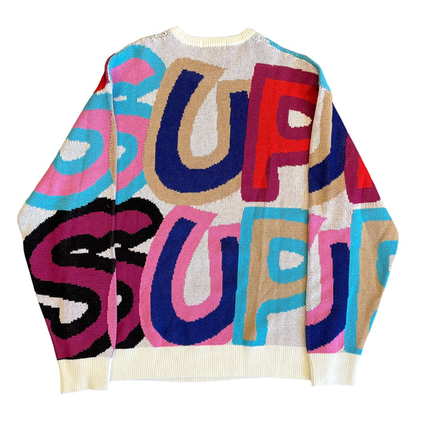 SUPREME Smurfs Sweater NWT XL