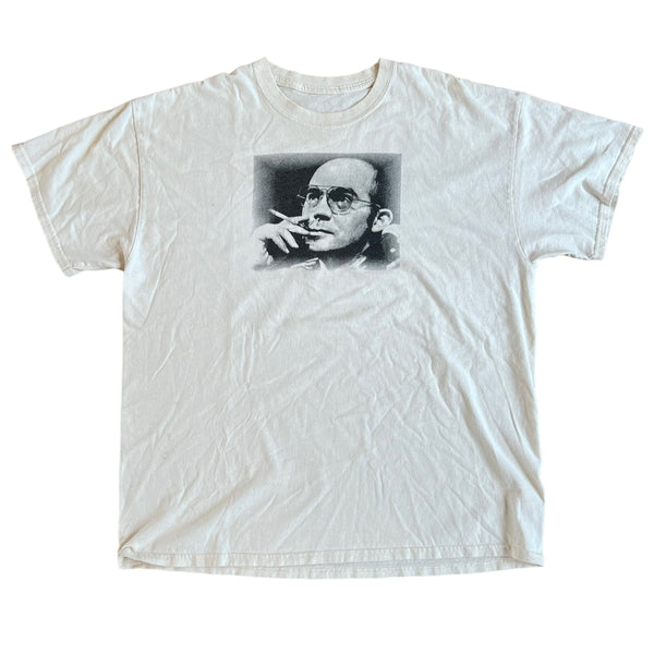 Vintage Hunter S. Thompson Photo Music Industry Quote Photo T Shirt No Tag