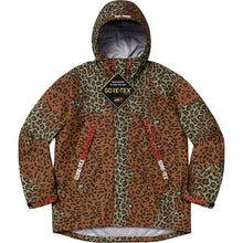 Load image into Gallery viewer, NEW Supreme Gore-Tex Taped Seam Jacket Leopard Sz Large