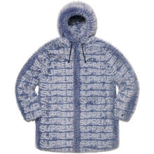 Load image into Gallery viewer, NEW Supreme Faux Fur Hooded Coat Purple Sz Large