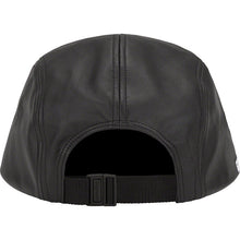 Load image into Gallery viewer, NEW Supreme GORE-TEX Leather Camp Cap Black