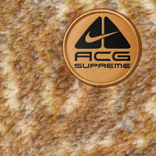 Load image into Gallery viewer, NEW Supreme Nike ACG Fleece Pullover Gold Snakeskin Sz Large