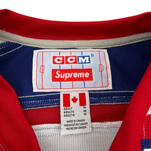 Load image into Gallery viewer, Supreme CCM All Stars Hockey Jersey White Sz Medium