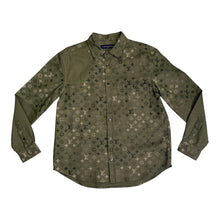 Load image into Gallery viewer, Louis Vuitton Monogram Corduroy Shirt Green Sz M
