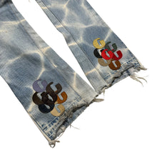 Load image into Gallery viewer, Gallery Dept. G-Patch LA Flare Denim Indigo Multi-G Patch