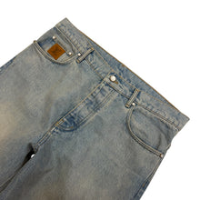 Load image into Gallery viewer, Louis Vuitton Wide Leg Fit Denim Pants Light Blue Sz 34