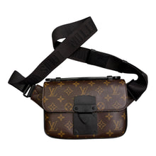 Load image into Gallery viewer, Louis Vuitton S-Lock Sling Bag Monogram Macassar One Size