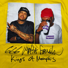 Load image into Gallery viewer, New Supreme Three Six Mafia Tee Yellow Size Large