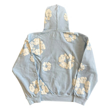 Load image into Gallery viewer, New Denim Tears Cotton Wreath Hoodie Light Blue Size Medium