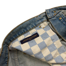 Load image into Gallery viewer, Louis Vuitton Wide Leg Fit Denim Pants Light Blue Sz 34