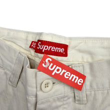 Load image into Gallery viewer, NEW Supreme Sue Clowes Destruction of Purity Chino Pant Stone Sz 32