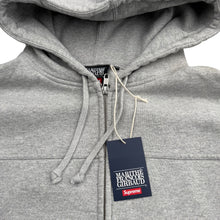 Load image into Gallery viewer, NEW Supreme Marithé + François Girbaud Zip Up Hooded Sweatshirt Grey Medium