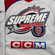 Load image into Gallery viewer, Supreme CCM All Stars Hockey Jersey White Sz Medium