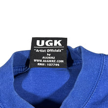 Load image into Gallery viewer, Vintage UGK 4 Life 2009 Album Promo T Shirt 2000s Bun B Pimp C Blue
