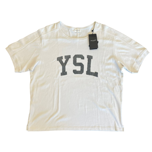 SAINT LAURENT YSL Logo T Shirt NWT 2XL