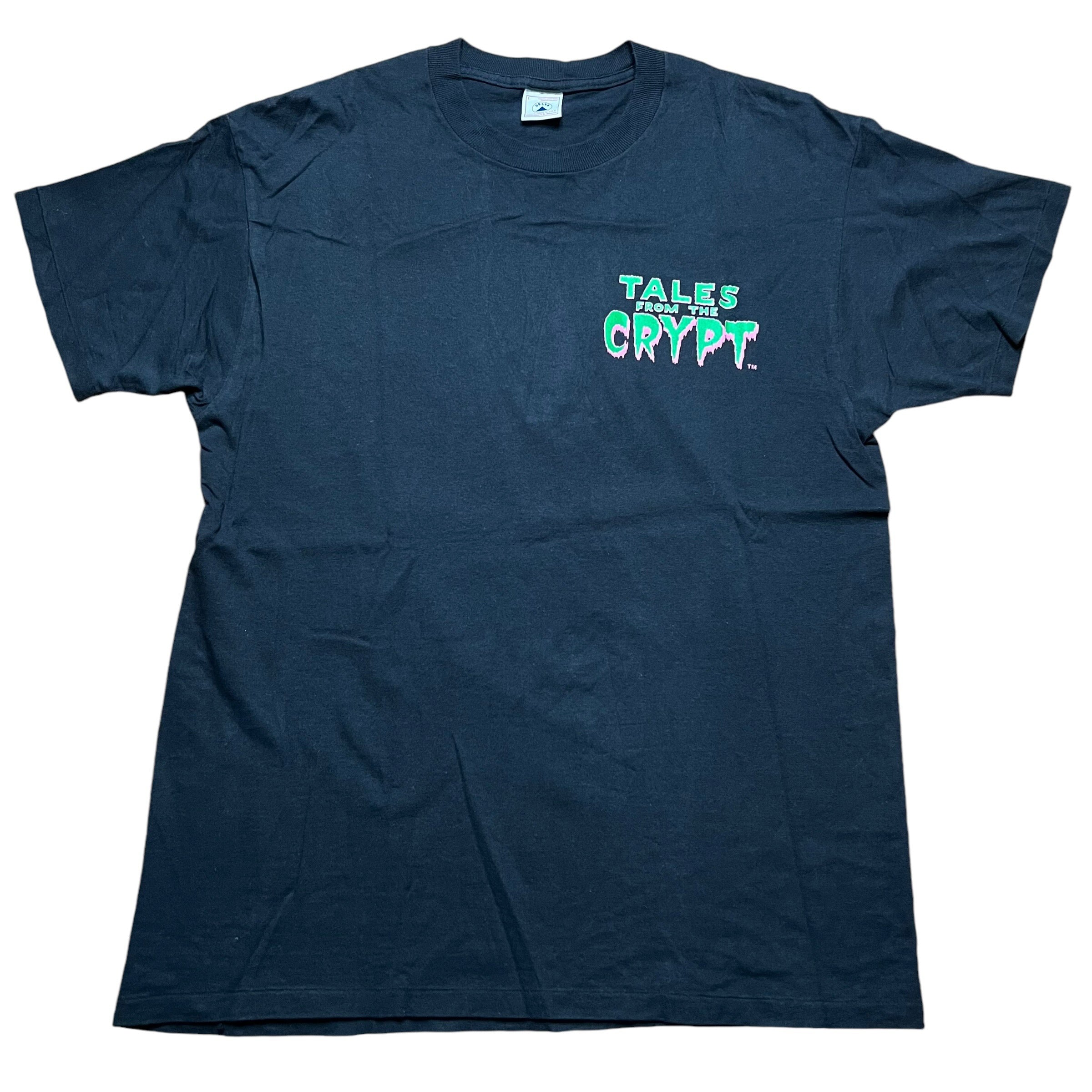 Vintage DELTA Tales From The Crypt Heads Off Kiddies T Shirt 90s