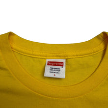 Load image into Gallery viewer, New Supreme Three Six Mafia Tee Yellow Size Large