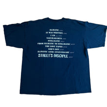 Load image into Gallery viewer, Vintage NAS 10 Years Strong 2004 Albums T Shirt 2000s Blue 2XL
