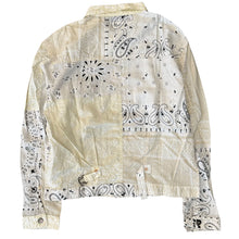 Load image into Gallery viewer, Kapital Patchwork Bandana 1st Shirt Jacket White Sz 5