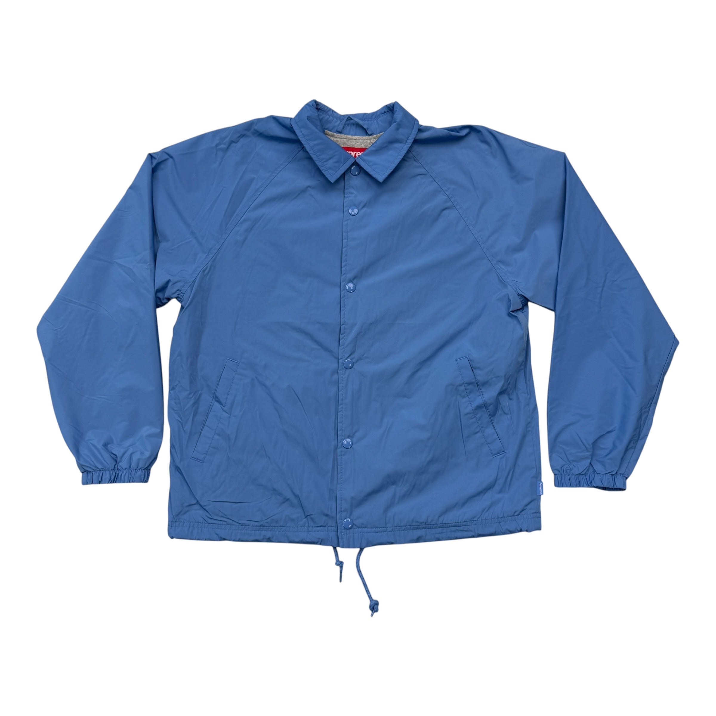 New Supreme Old English Arc Coaches Jacket Blue Size Small – Reset