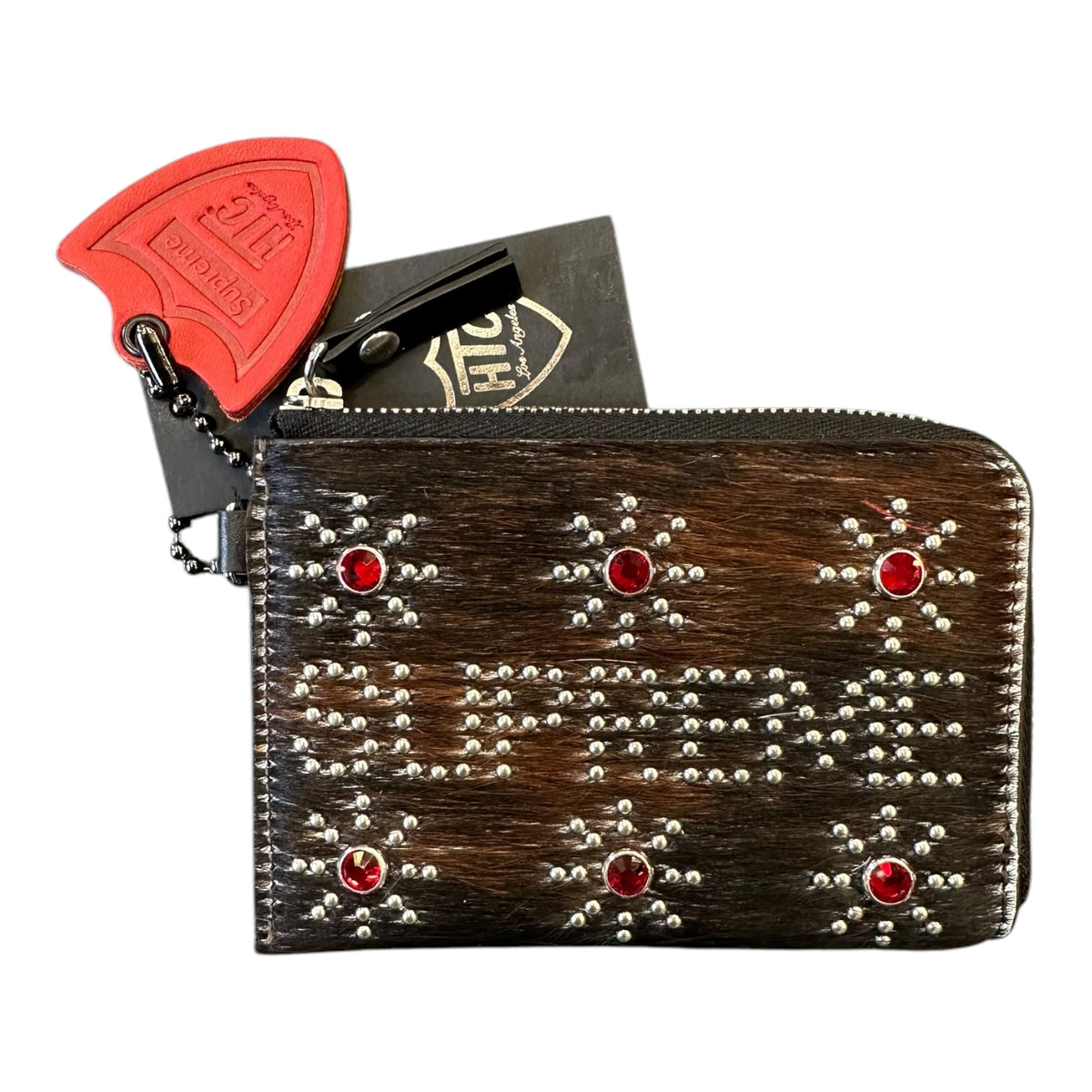 New Supreme Hollywood Trading Company Studded Wallet Cow – Reset