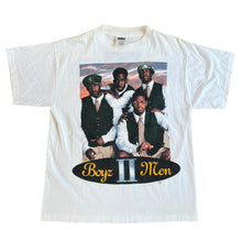 Load image into Gallery viewer, Vintage WINTERLAND Boyz II Men All Around The World 1995 Tour T Shirt 90s White L
