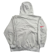 Load image into Gallery viewer, Supreme Nike Hooded Sweatshirt Grey Sz XL