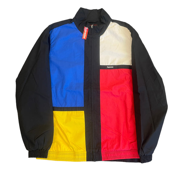 SUPREME Color Blocked Track Jacket SS16 NWT XL