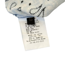 Load image into Gallery viewer, Kapital Patchwork Bandana 1st Shirt Jacket Blue Sz 5