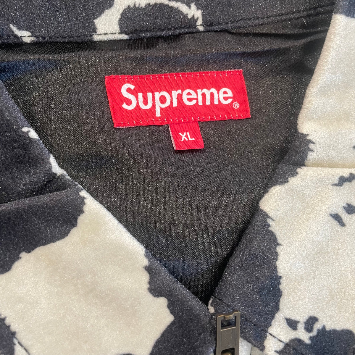 New SUPREME Velveteen Cow Print Work Jacket FW15 XL – Reset Web Store