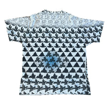 Load image into Gallery viewer, Vintage ANDAZIA MC Escher Fish AOP All Over Print Art T Shirt 90s L
