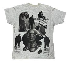 Load image into Gallery viewer, Vintage 90s Ice Cube Street Knowledge Rap Shirt Hanes XL Promo AOP Album
