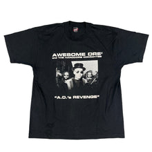 Load image into Gallery viewer, Vintage Awesome Dre and The Hardcore Committee “A.D.’s Revenge” Promo Shirt on Fruit of the Loom Best Tagged XL
