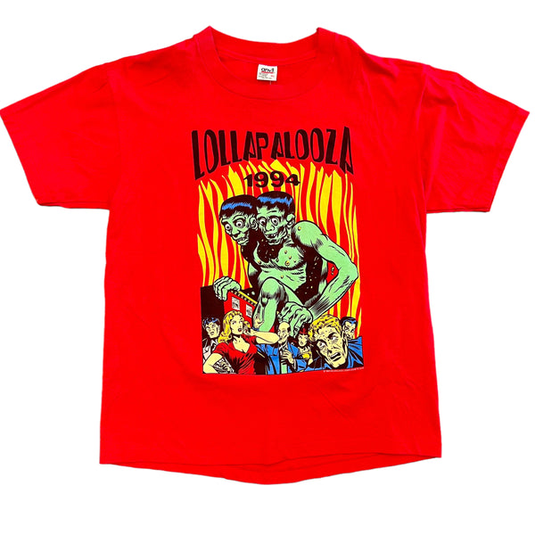 Vintage 1994 Lollapalooza Two Headed Boy Festival Tee Smashing Pumpkins Beastie Boys Tribe Called Quest Tagged Anvil XL