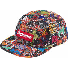 Load image into Gallery viewer, New Supreme AOI Embroidered Camp Cap SS25 Red
