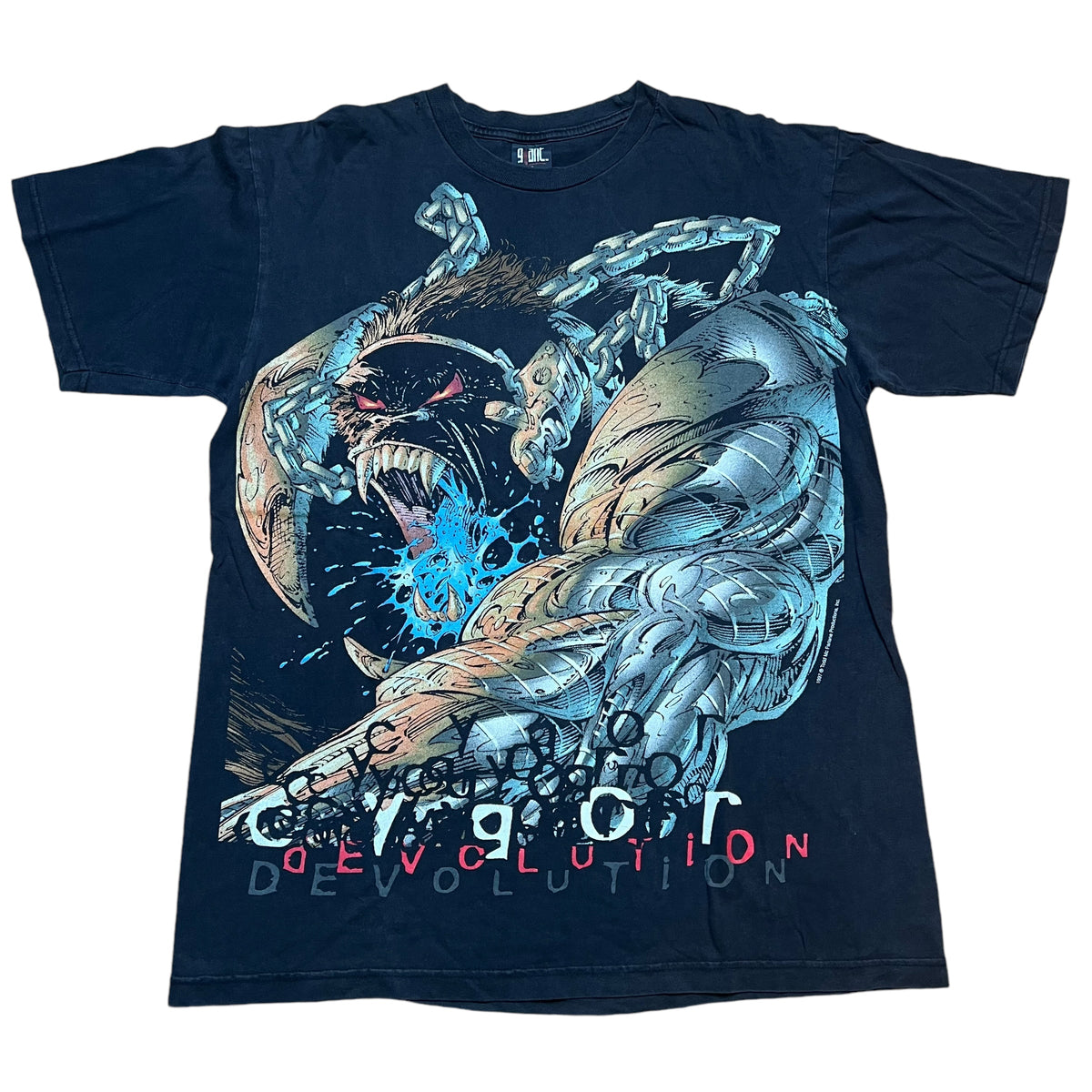 Vintage GIANT Spawn Cygor Devolution Todd McFarlane 1997 T Shirt