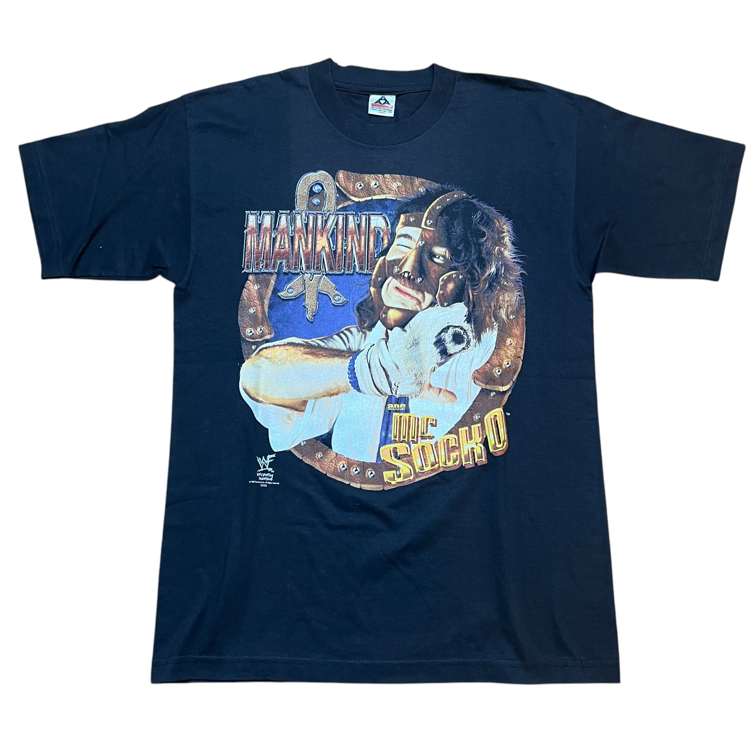 Vintage ALSTYLE Mick Foley Mankind Mr. Socko Worship The Sock 1998
