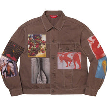 Load image into Gallery viewer, NEW Supreme Daido Moriyama Denim Trucker Jacket Brown Large