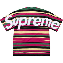 Load image into Gallery viewer, NEW Supreme Intarsia S/S Top Stripe Sz Medium