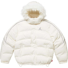 Load image into Gallery viewer, NEW Supreme Jordan Puffer Jacket White Sz XL