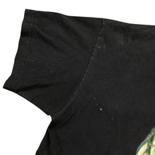 Load image into Gallery viewer, Vintage CRONIES Godzilla 1998 Film Egg T Shirt 90s Black L