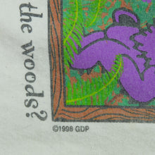Load image into Gallery viewer, Vintage Grateful Dead What Do You Do If You See Bears In The Woods? Play Dead 1998 Tour T Shirt 90s White