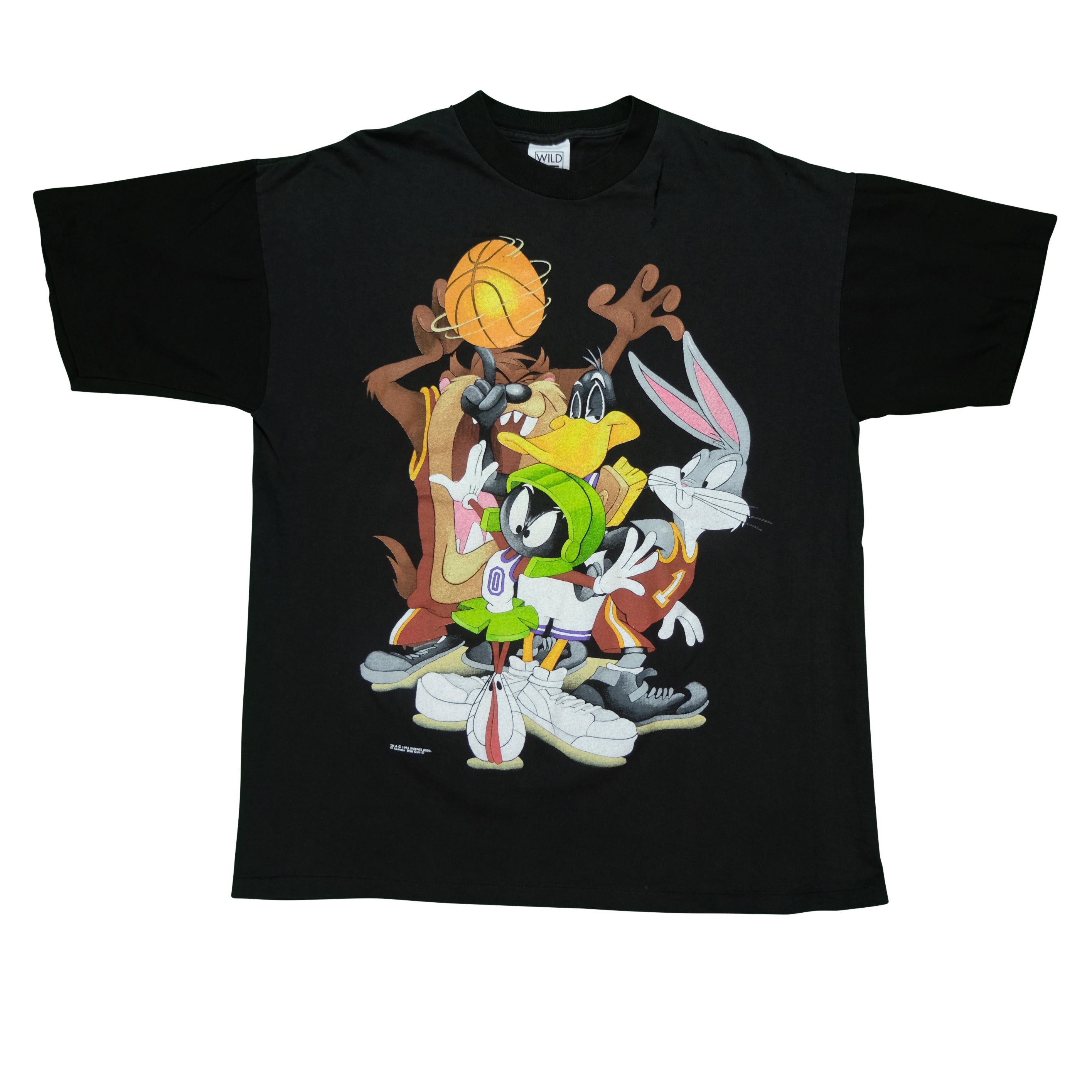 1993 Looney Tunes Basketball Tee on Wild Oats – Reset Web Store