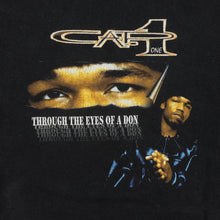 Load image into Gallery viewer, Vintage Cap.One Through The Eyes of a Don 20000 Album T Shirt 2000s Black