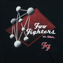 Load image into Gallery viewer, Vintage MURINA Foo Fighters Invasion of Tour T Shirt 90s Black L