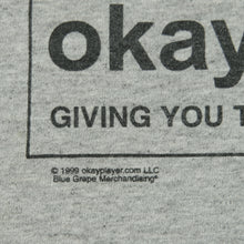 Load image into Gallery viewer, Vintage BLUE GRAPE Okayplayer The Roots 1999 T Shirt 90s Gray