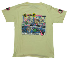Load image into Gallery viewer, Vintage T&C Skate Designs Hawaii Out of Control 1987 T Shirt 80s Yellow XL