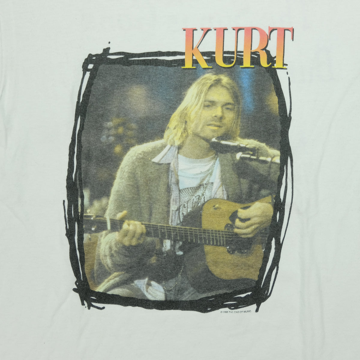 Vintage 1995 Kurt Cobain Nirvana Unplugged The Sun Is Gone 