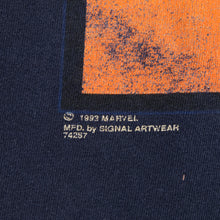 Load image into Gallery viewer, Vintage Spider-Man Marvel Comics 1993 T Shirt 90s Navy Blue XL