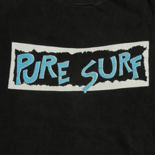 Load image into Gallery viewer, Vintage Pure Surf Nothing Artificial T Shirt 90s Black L